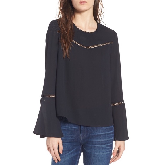 Rebecca Minkoff Tops - Rebecca Minkoff “Chava” Bell Sleeve Top F104